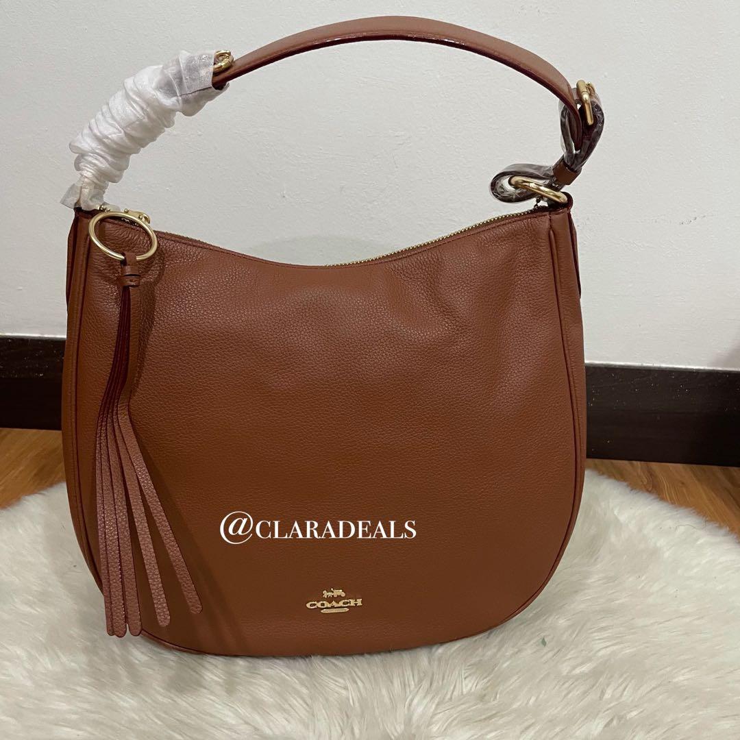 Coach sutton shop hobo saddle