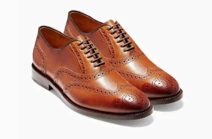 Cole Haan Kneeland Leather Wingtip Broque Oxfords Men s Fashion
