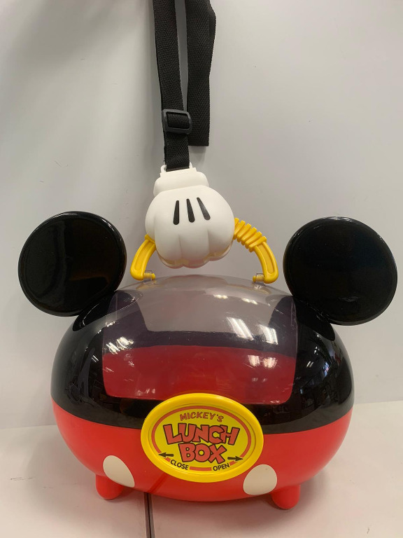 Disney Mickey Mouse 米奇爆谷筒，Lunch Box, 興趣及遊戲, 玩具