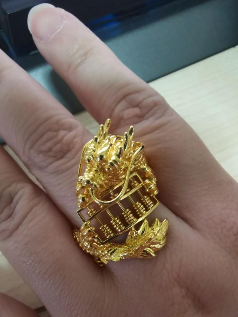 Dragon Abacus Ring