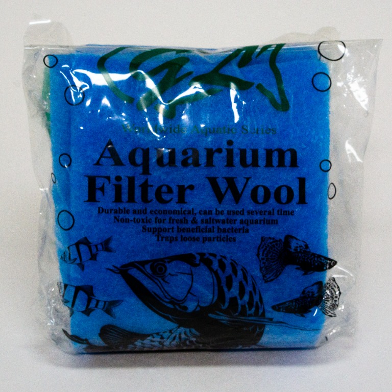 Filter Wool Aquarium Material (freshwater saltwater fish tank overheaed hangon air pump stone