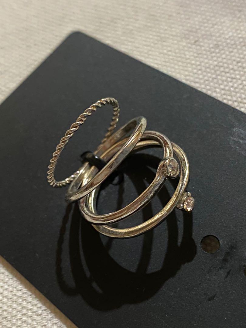Forever 21 Stackable Rings Women s Fashion Jewelry Organizers Rings on Carousell