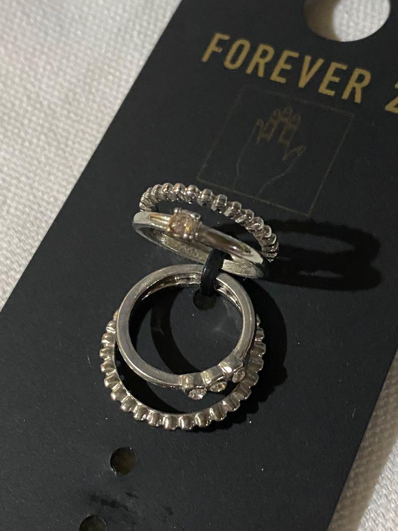 Forever 21 stackable rings on sale
