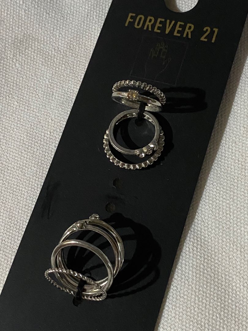 Forever 21 Stackable Rings Women s Fashion Jewelry Organizers Rings on Carousell
