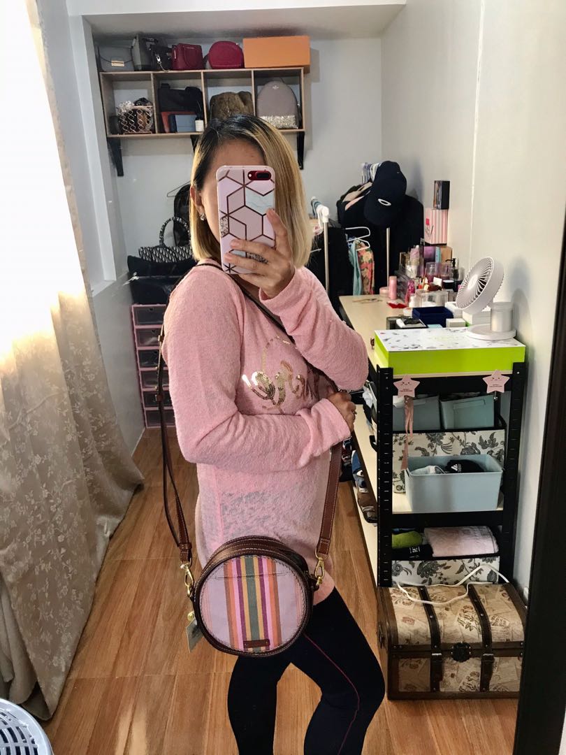 FossilPalmer circle bag
