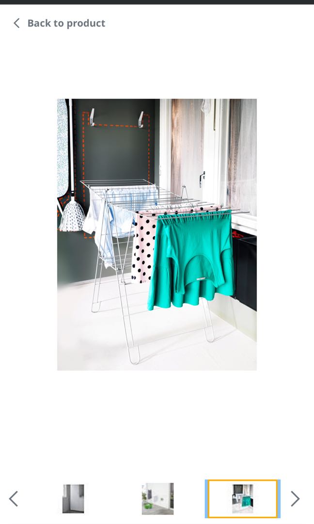 IKEA FROST Drying rack, in/outdoor, white, 傢俬＆家居, 傢俬, 書櫃、櫃子及架 Carousell