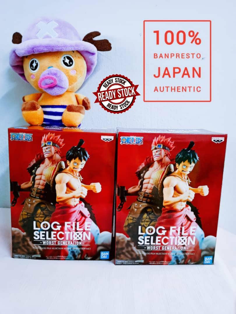 Gold Label One Piece Log File Selection Worst Generation Vol 1 Monkey D Luffy Toys Games Action Figures Collectibles On Carousell