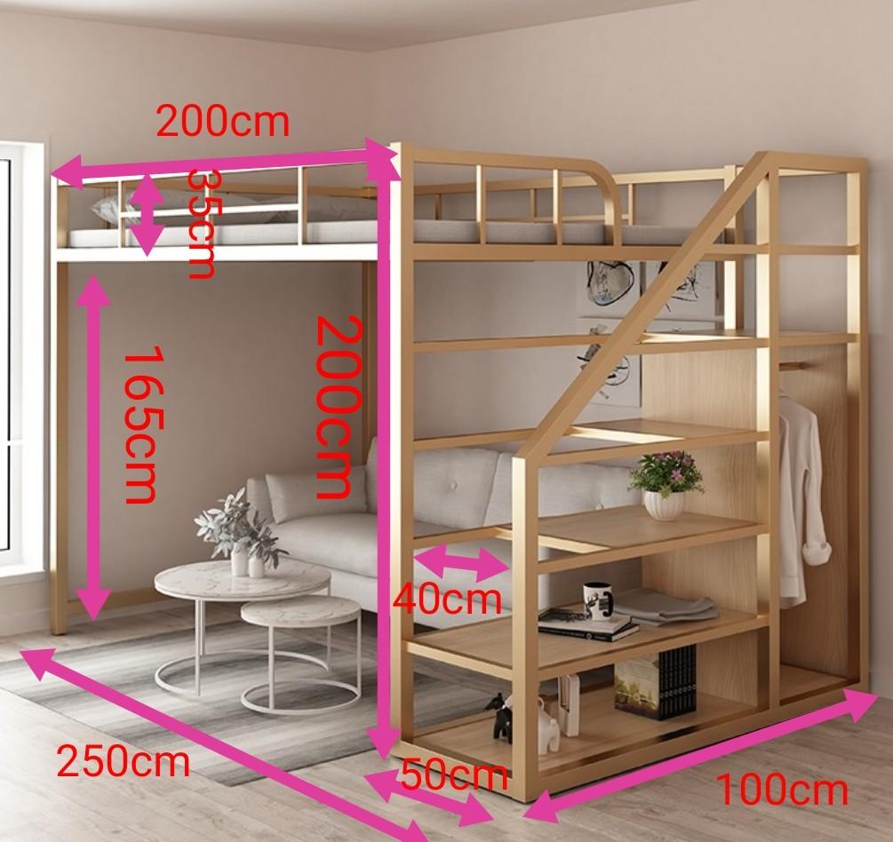 Gold loft best sale bed