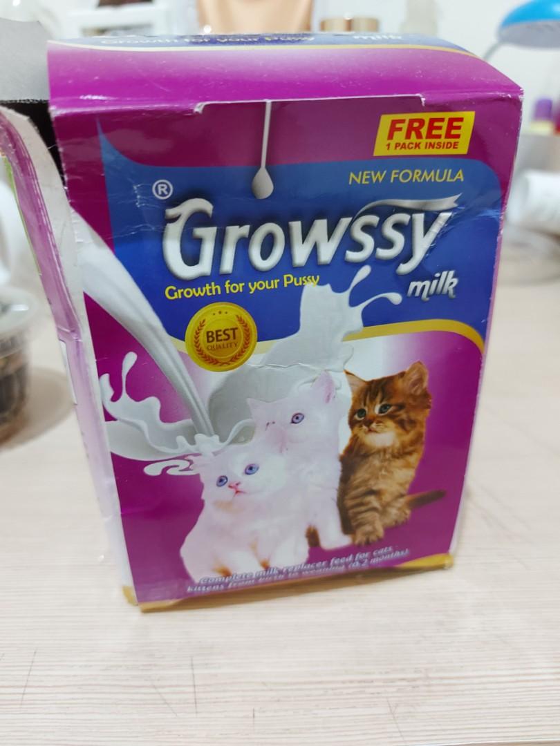 Growssy Milk susu anak kucing Perlengkapan Hewan Makanan Hewan