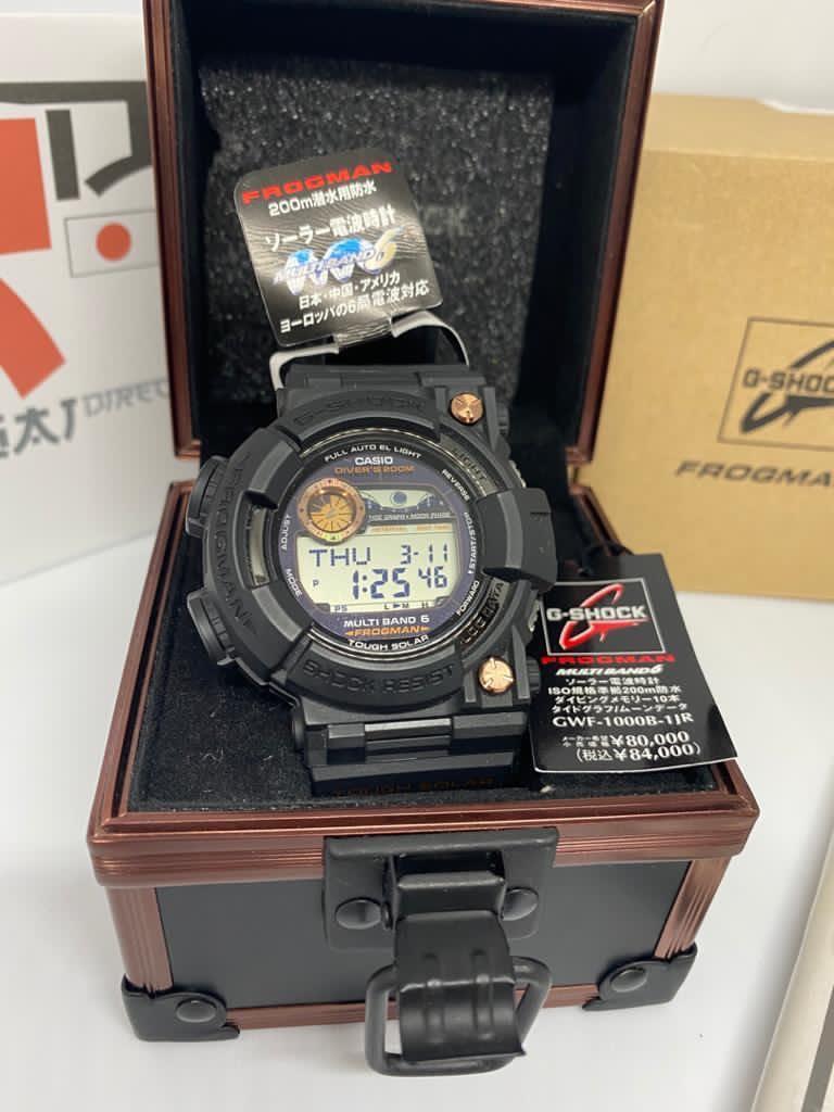 G SHOCK Frogman GWF 1000B JR Rose gold Men s Fashion Watches