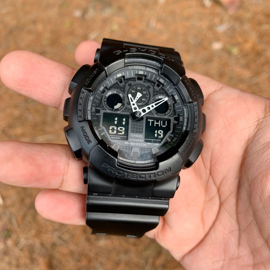 G shock ga 100 on sale fake