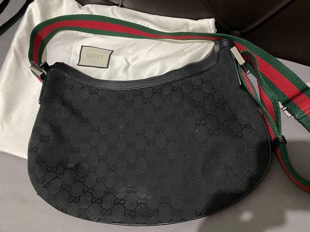 Gucci half moon sling bag cheap