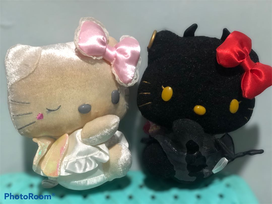 devil hello kitty plush