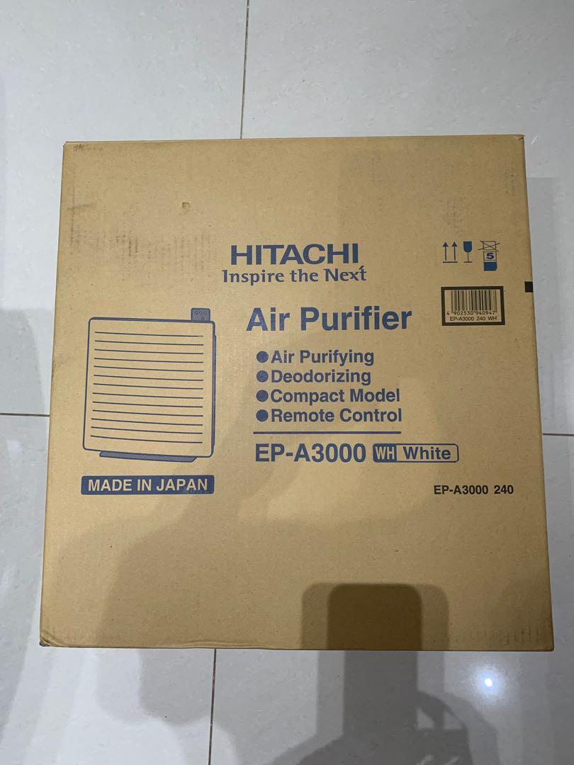 Hitachi EPA3000 White Air Purifier, TV & Home Appliances, Air Purifiers