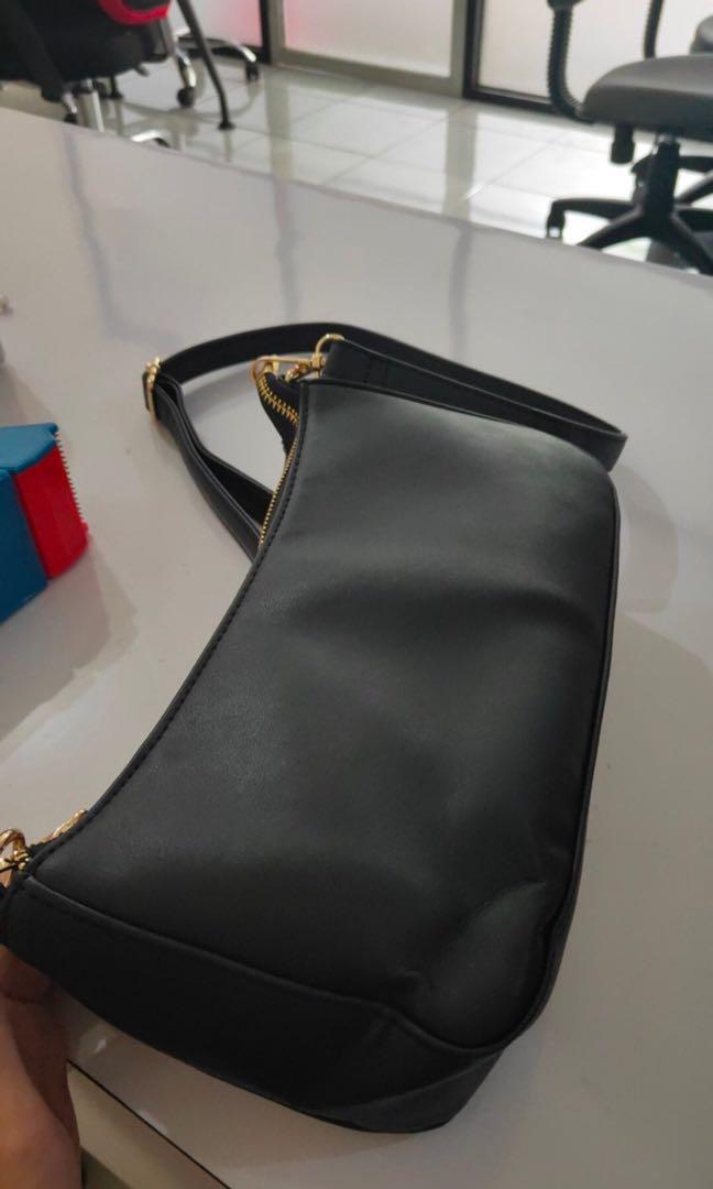 h and m leather bag