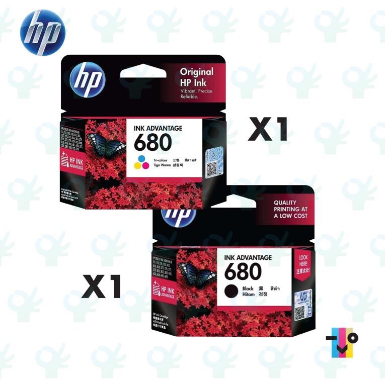 hp 680 ink cartridge combo