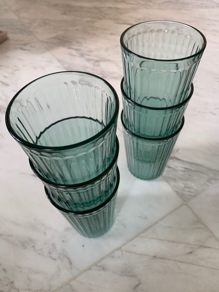 IKEA Glass Cups, Furniture & Home Living, Kitchenware & Tableware
