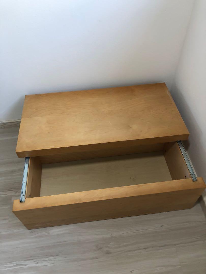 IKEA MALM storage bench