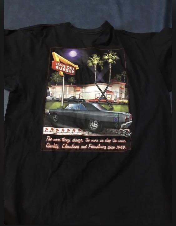 IN N OUT Vintage Tee (Category: Tshirts & Polo Shirts ) located in Manila. Submitted by notwithstanding (Listing ID 1074546776, Image 1). Description: Vintage type washed. 90% Condition.