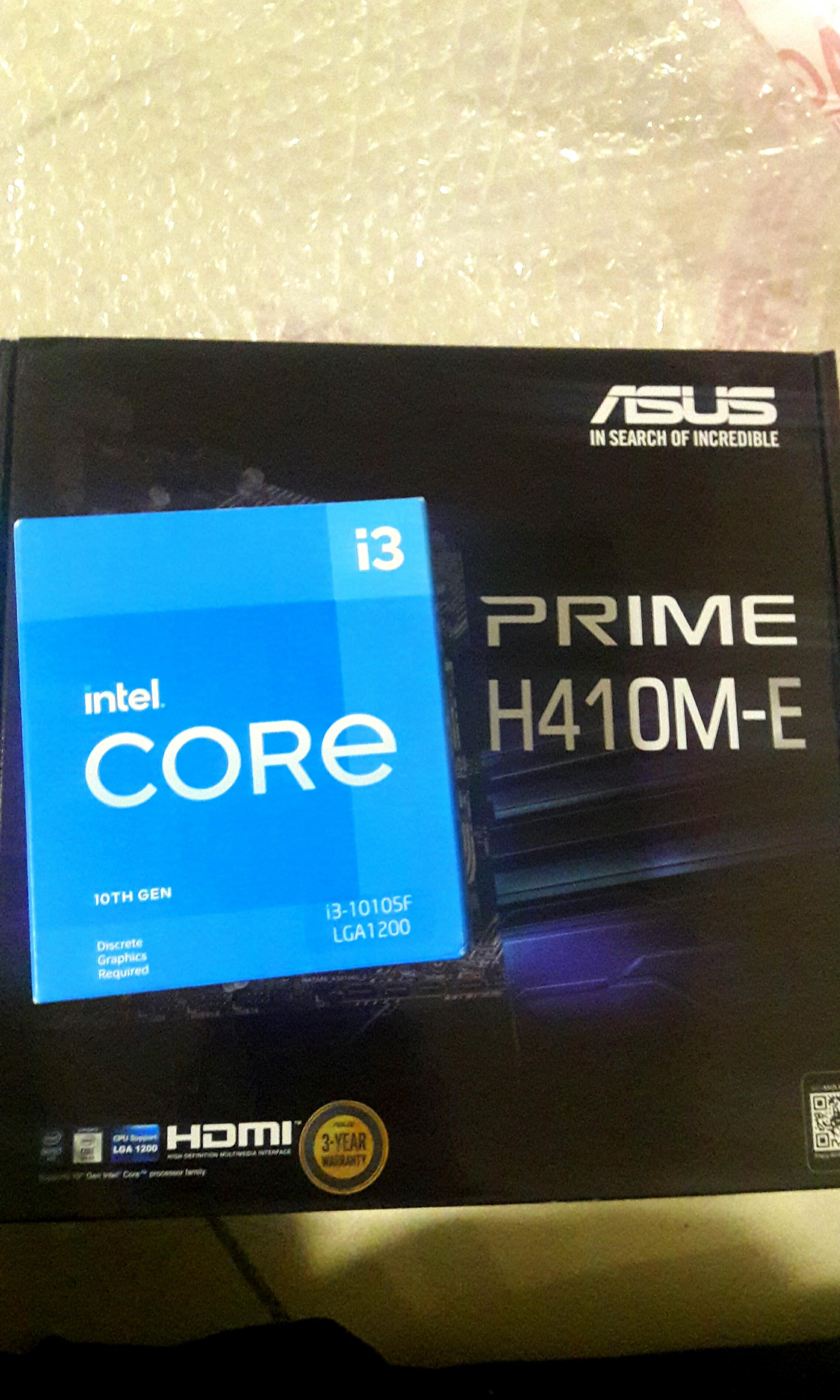 CPU prime h410m-a corei 3 10105f Specification sheet (buy online): ASUS PRIME H410M-A Asus