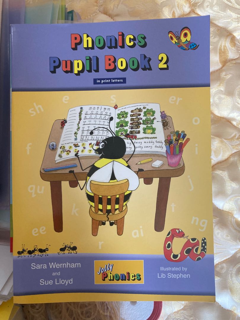 Jolly Phonics Pupils Book 2&3, 書本 & 文具, 小朋友書 Carousell