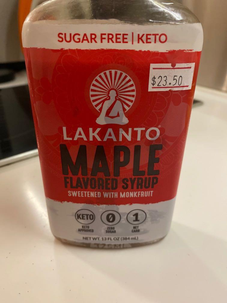 Lakanto Maple Syrup, Keto, Health & Nutrition, Health Supplements, Health Food, Drinks & Tonics