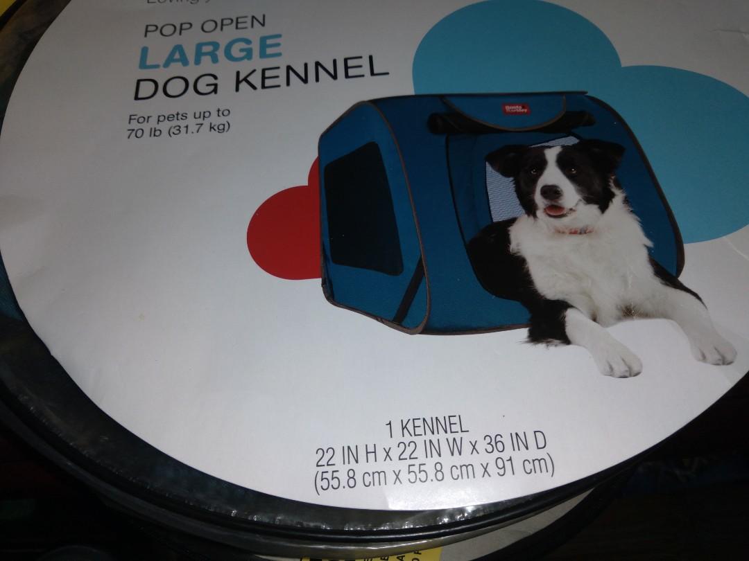 Boots and barkley top pop up kennel
