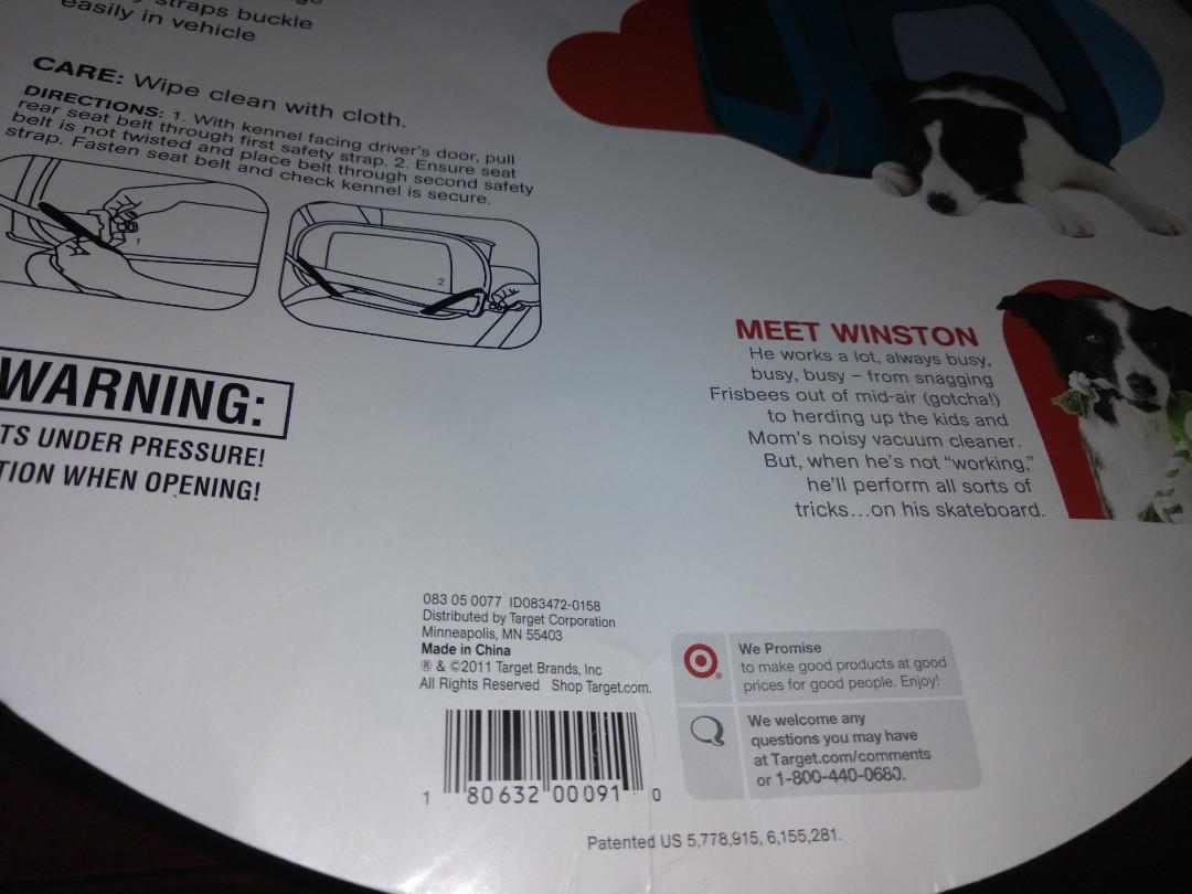 Large Dog Kennel Pop OpenBoots and Barkley Up to 31.7kg 36x21x21 New