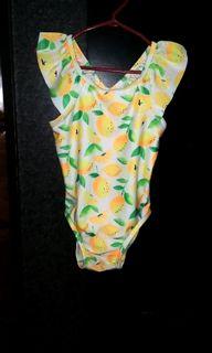 Lemons Baby Girls One Piece Swimsuit Swimwear Overall Bodysuit