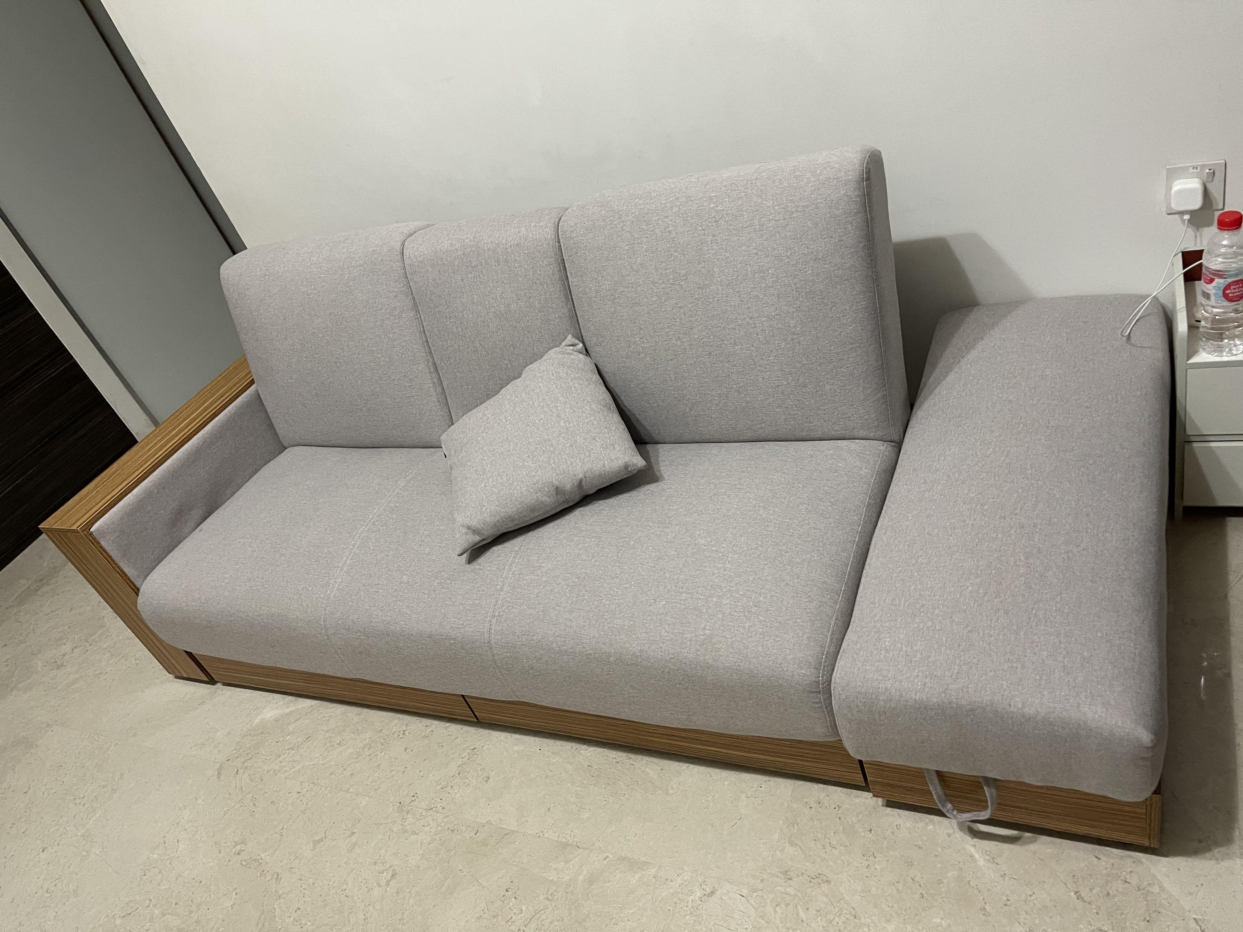 Less than one month old Sofa Bed with storage drawers for sale