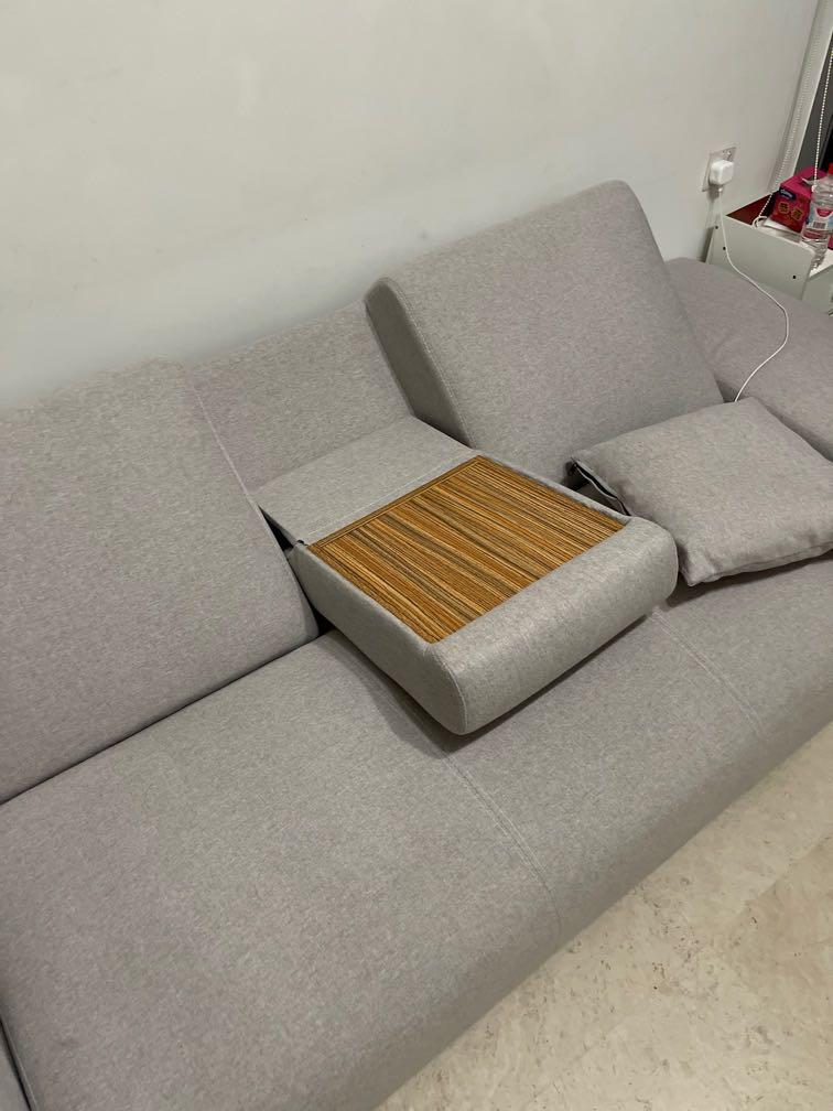 Less than one month old Sofa Bed with storage drawers for sale