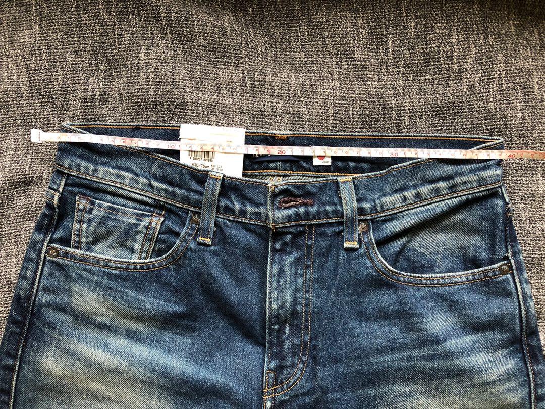 Levi's (Levis) LMC 502 Takoa 日本製Selvedge Denim W30, 男裝, 褲