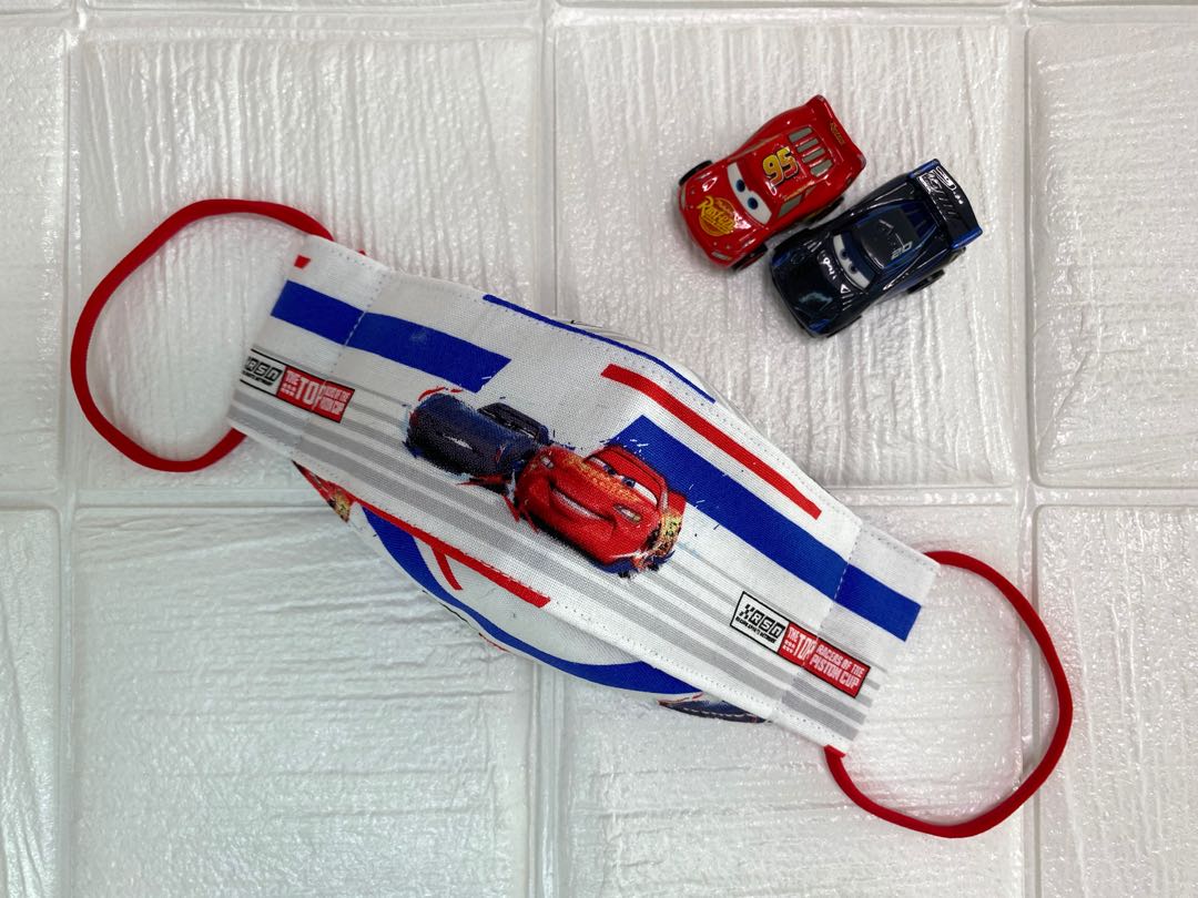 Lightning McQueen Mask Cars mask origami mask Piston Cup Mask Jackson