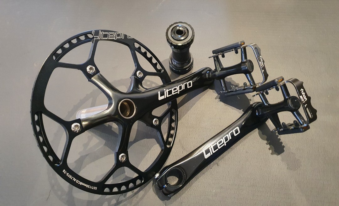 Litepro crankset 53t discount