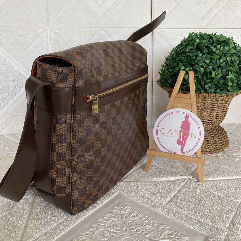 Brown Louis Vuitton Damier Ebene Bastille Crossbody Bag – Designer