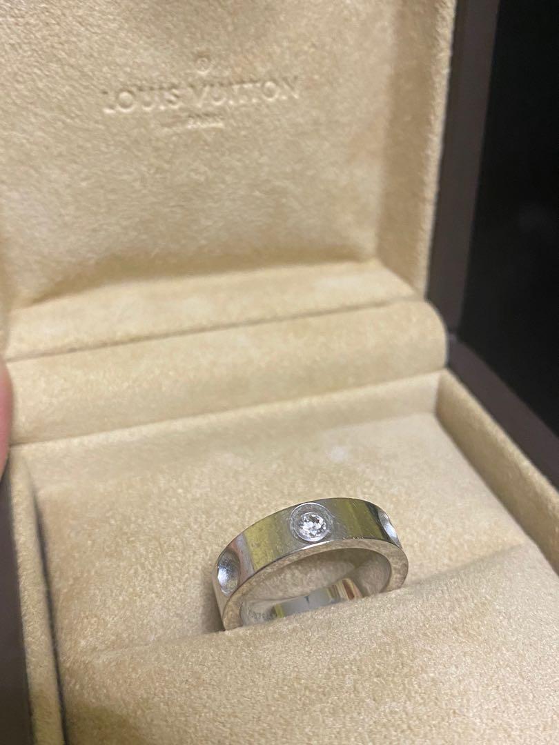 Louis vuitton diamond ring, Luxury, Accessories on Carousell