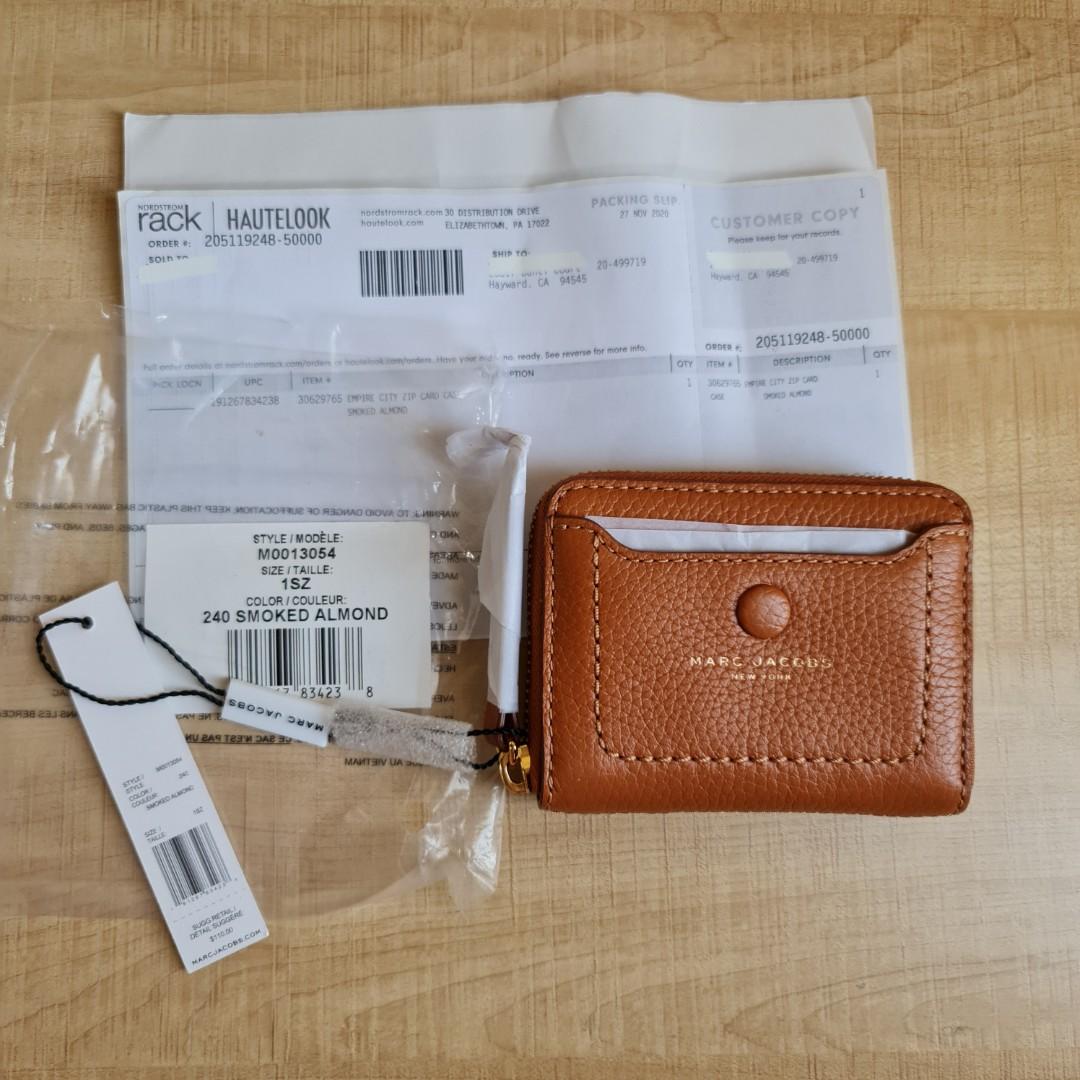 Marc jacobs empire new arrivals city leather wallet