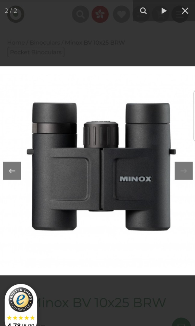 Minox BV 10x25 BRW Carousell