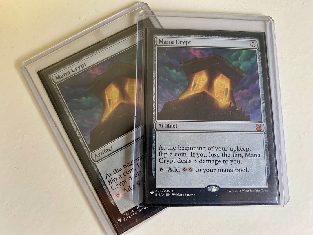 Mtg Mana Crypt Hobbies Toys Toys Games On Carousell