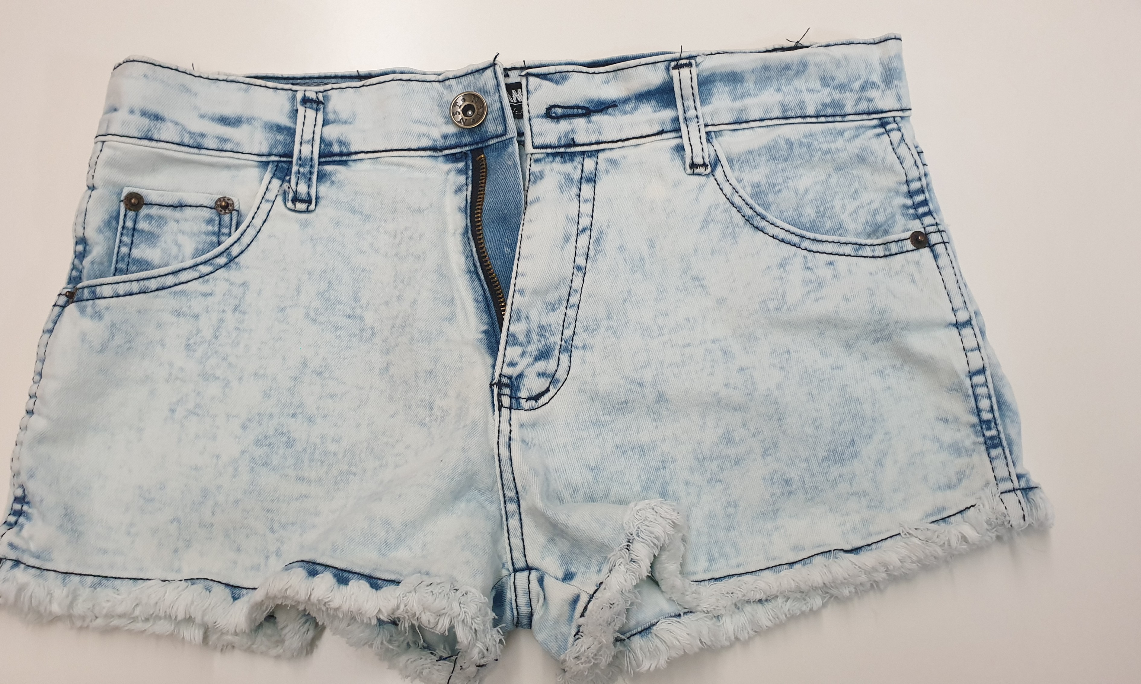 New Comfy Denim color furry shorts 