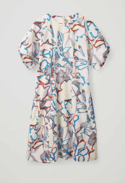 New with Tags Cos Printed Dress Women s Fashion Dresses Sets