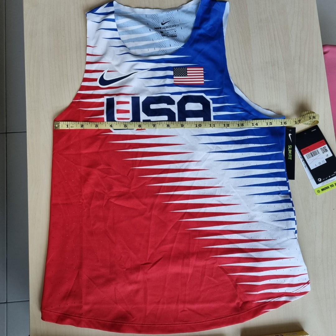 Nike Aeroswift Tops Size 'L', Men's 