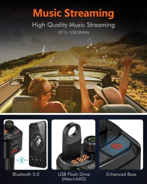 Nx12 bluetooth fm transmitter hotsell