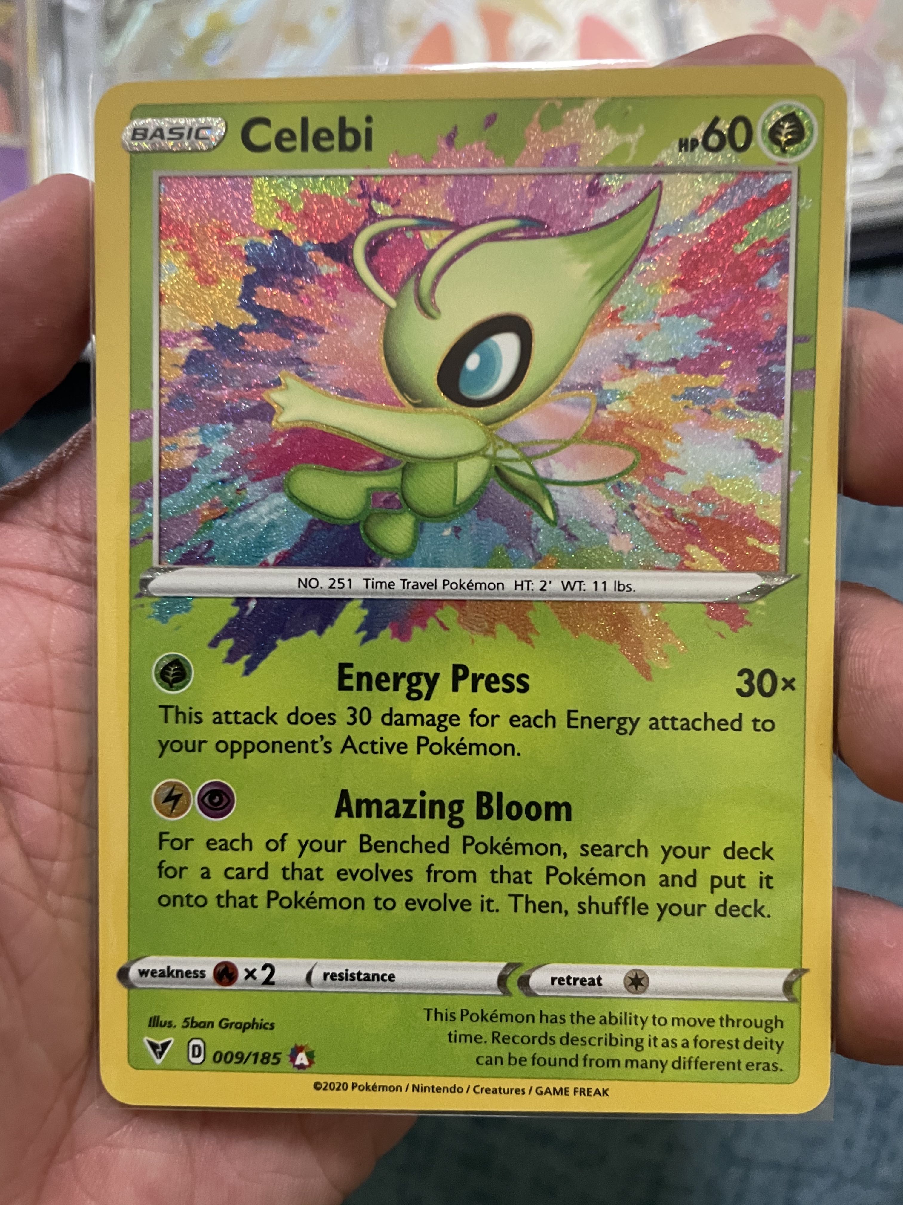 Pokemon Tcg Celebi 009 185 Amazing Rare Sword Shield Vivid Voltage Hobbies Toys Toys Games On Carousell Pokemon Tcg Celebi 009 185 Amazing Rare Sword Shield Vivid Voltage Hobbies Toys Toys Games On Carousell