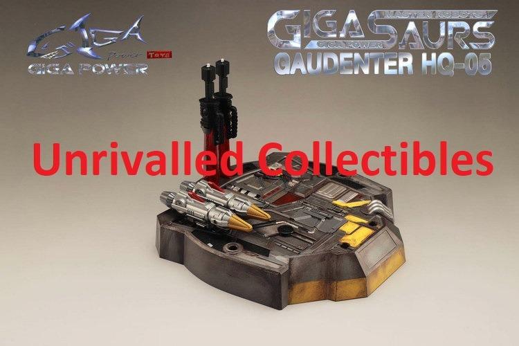 [In Hand] Gigapower HQ-05R HQ05R Gaudenter Blue Chrome Version Re-issue ...