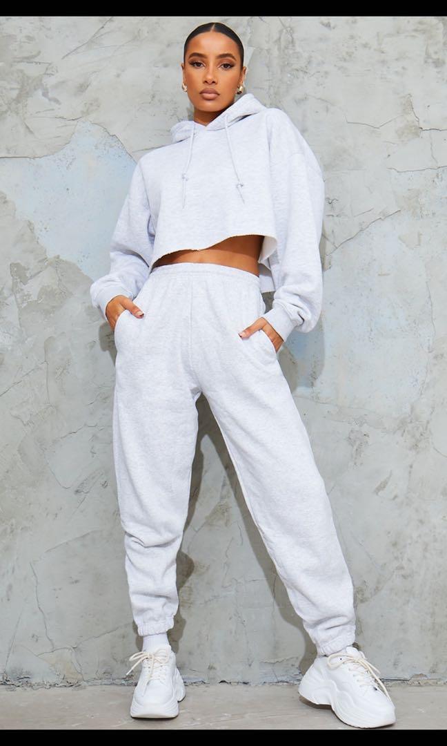 Ash grey casual jogger hot sale