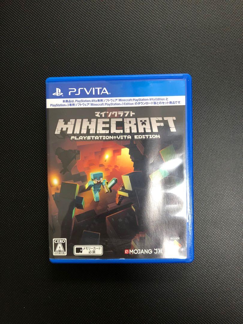 Psvita Ps Vita Minecraft 遊戲機 遊戲機遊戲 Carousell