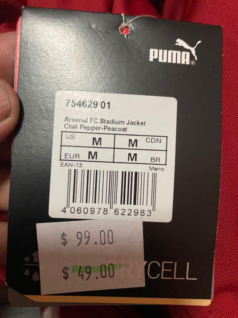 Puma Arsenal FC Stadium Jacket