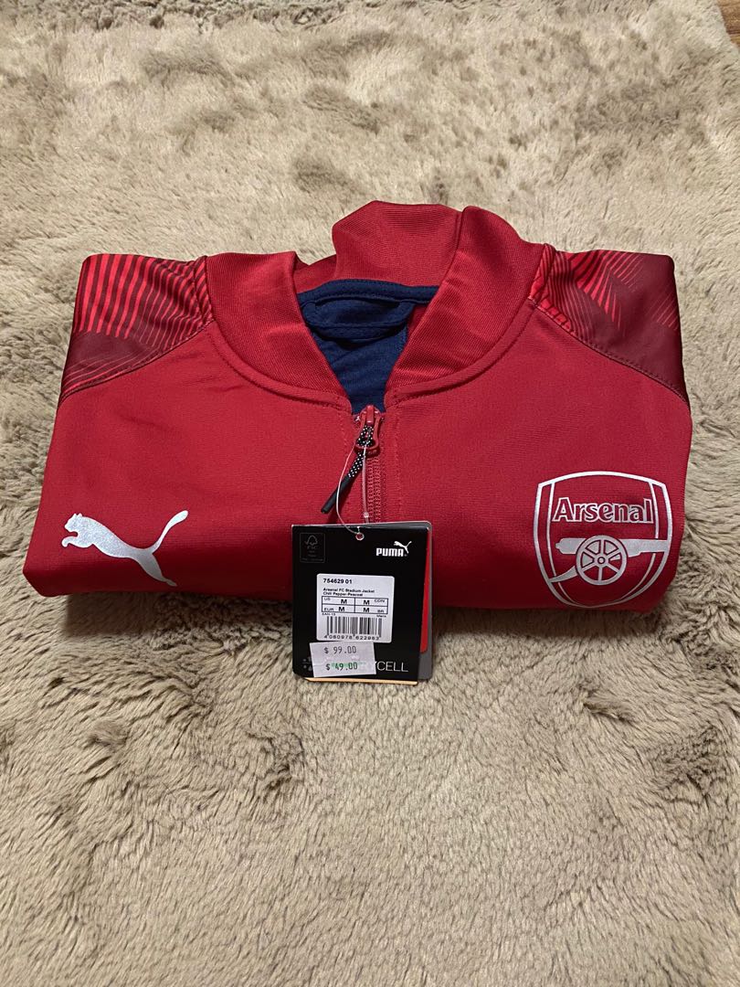 Puma arsenal shop stadium jacket