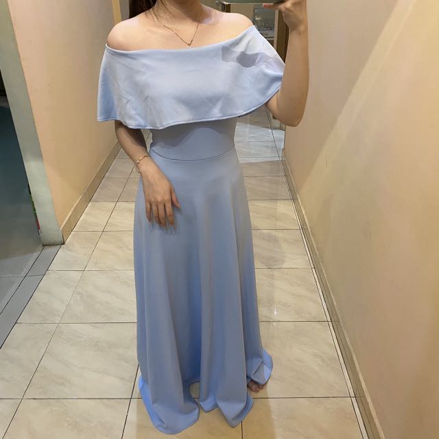 Sabrina long dress